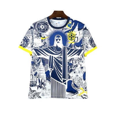 Camiseta Brasil 2025 Cristo Redentor Edition