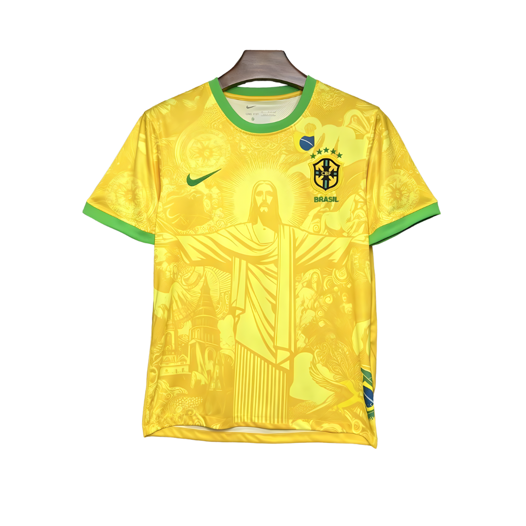 Camiseta Brasil 2024 Orgulho Nacional Edition