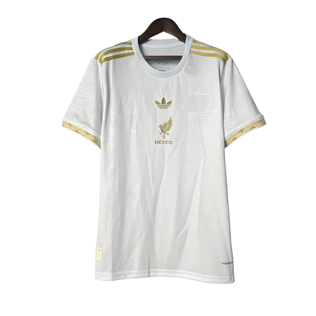 Camiseta México 2025 Edición Copa Oro - Blanco