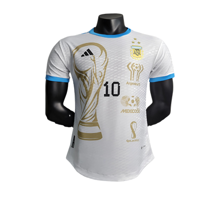 Camiseta Argentina 2023 Edición Especial Campeones del Mundo
