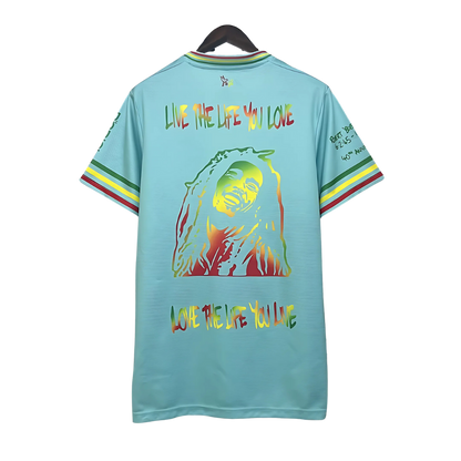 Camiseta Ajax 25/26 Edición Especial Bob Marley Celeste