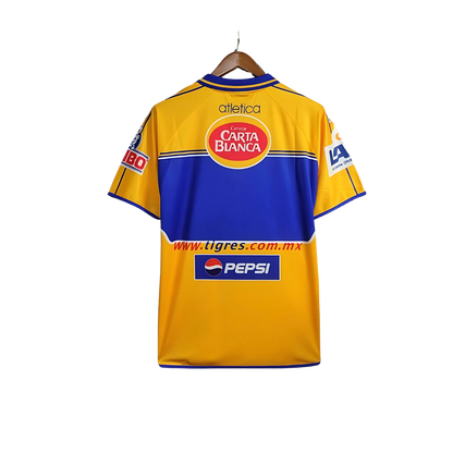 Camiseta Retro Tigres UANL 00/01 Local