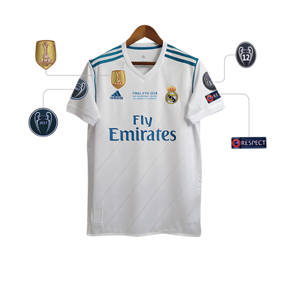 Camiseta Retro Real Madrid 17/18 Local
