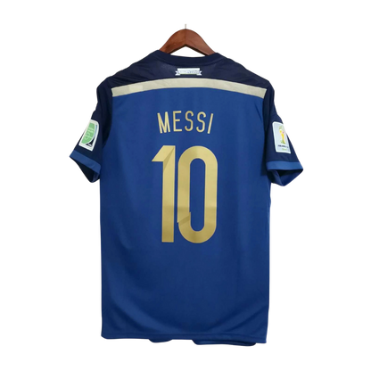 Camiseta Retro Argentina 2014 Visita