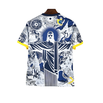Camiseta Brasil 2025 Cristo Redentor Edition