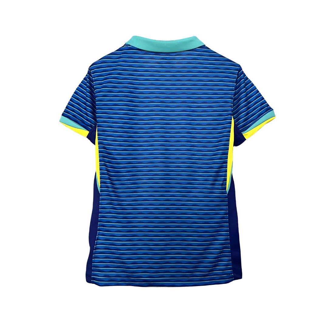 Camiseta Brasil 2025 Visita Mujer