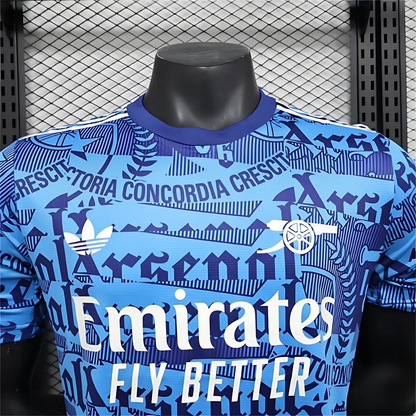 Camiseta de Entrenamiento Arsenal 2025/26 Azul