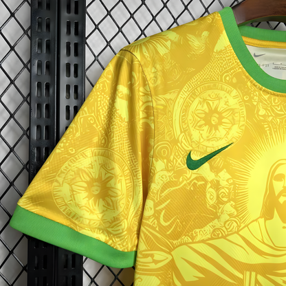 Camiseta Brasil 2024 Orgulho Nacional Edition