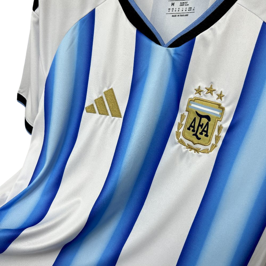Camiseta Argentina 2026 Local + Parche de Campeón del Mundo 2022