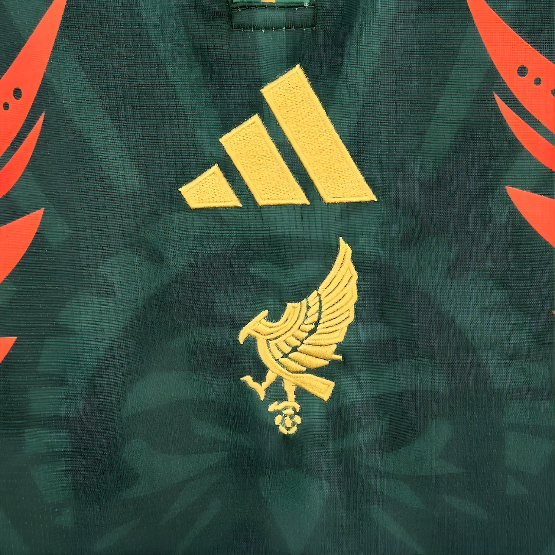 Camiseta México 2025 Edición Especial Verde Oscuro