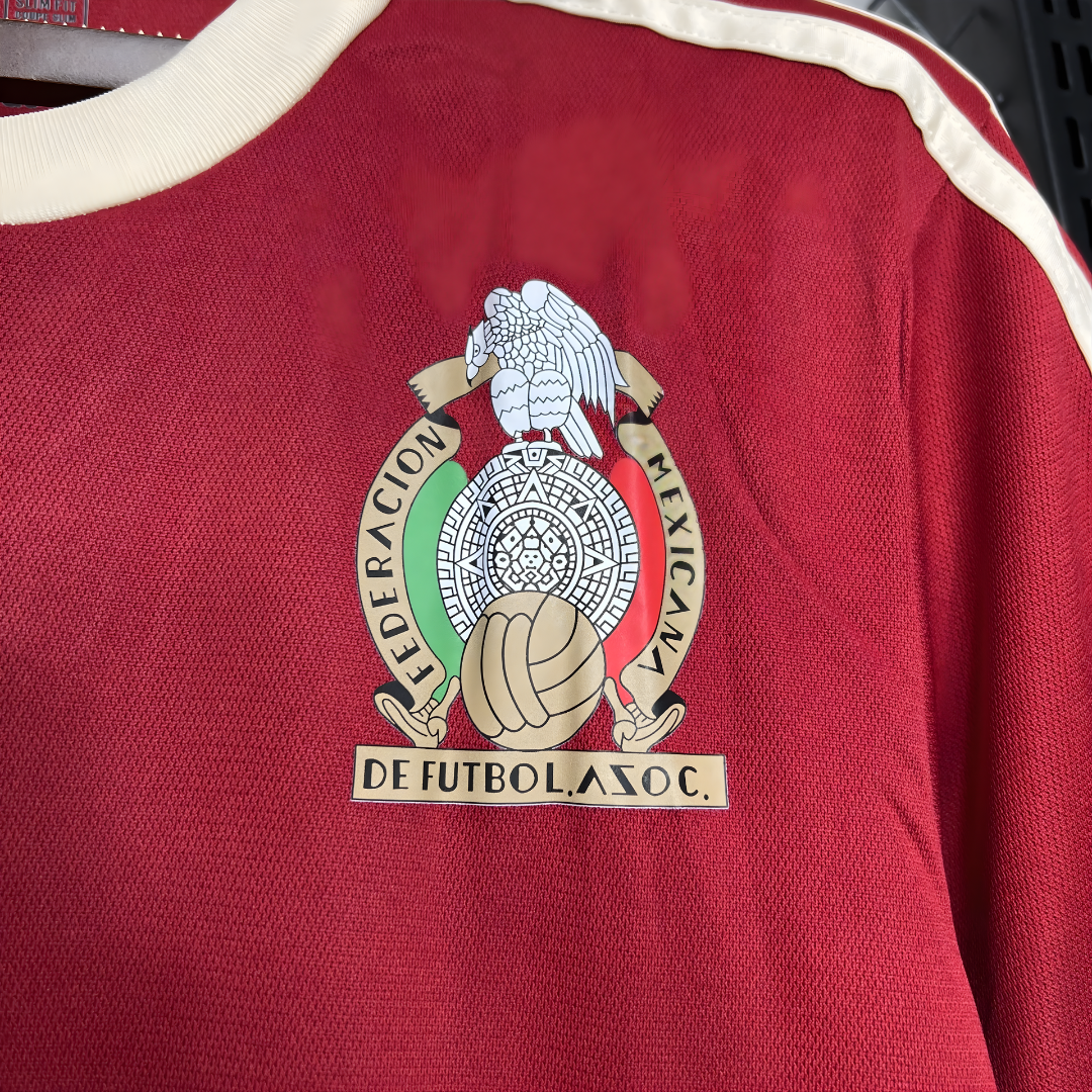 Camiseta México 2025 Edición Especial Rojo Claret