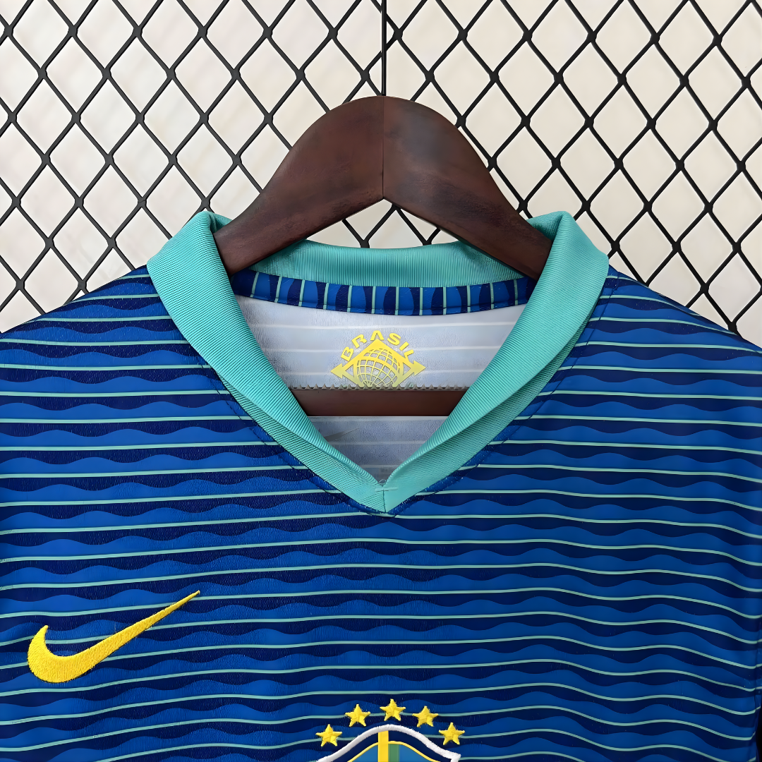 Camiseta Brasil 2025 Visita Mujer