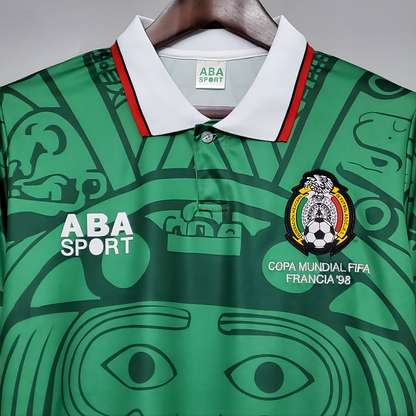 Camiseta Retro México 1998 Local