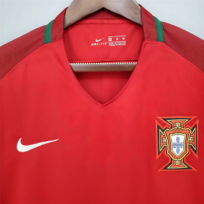 Camiseta Retro Portugal 2016 Local