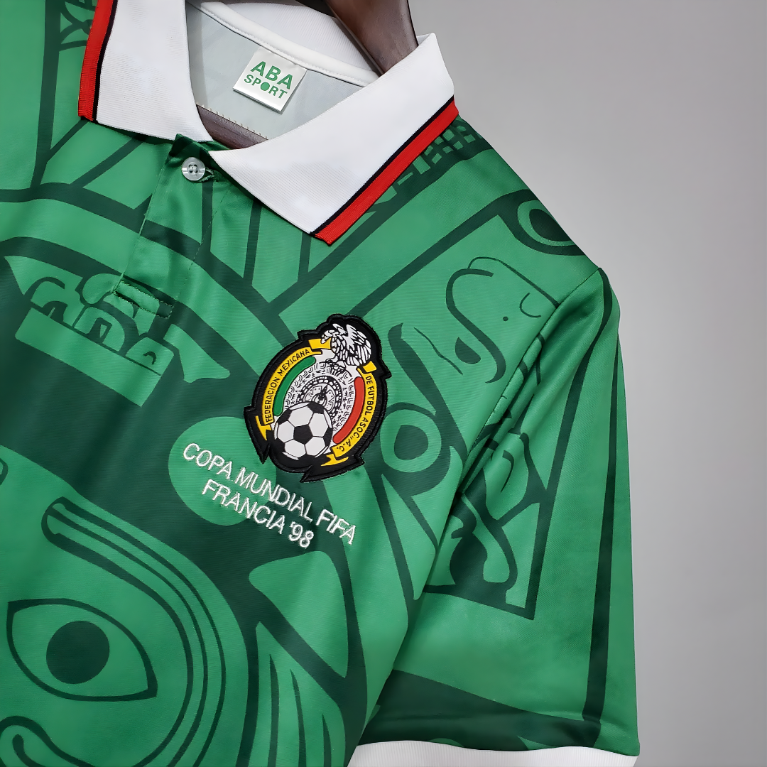 Camiseta Retro México 1998 Local