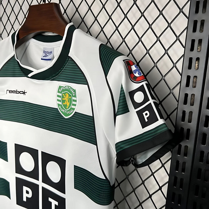 Kit Niños Retro Sporting CP 02/03 Local