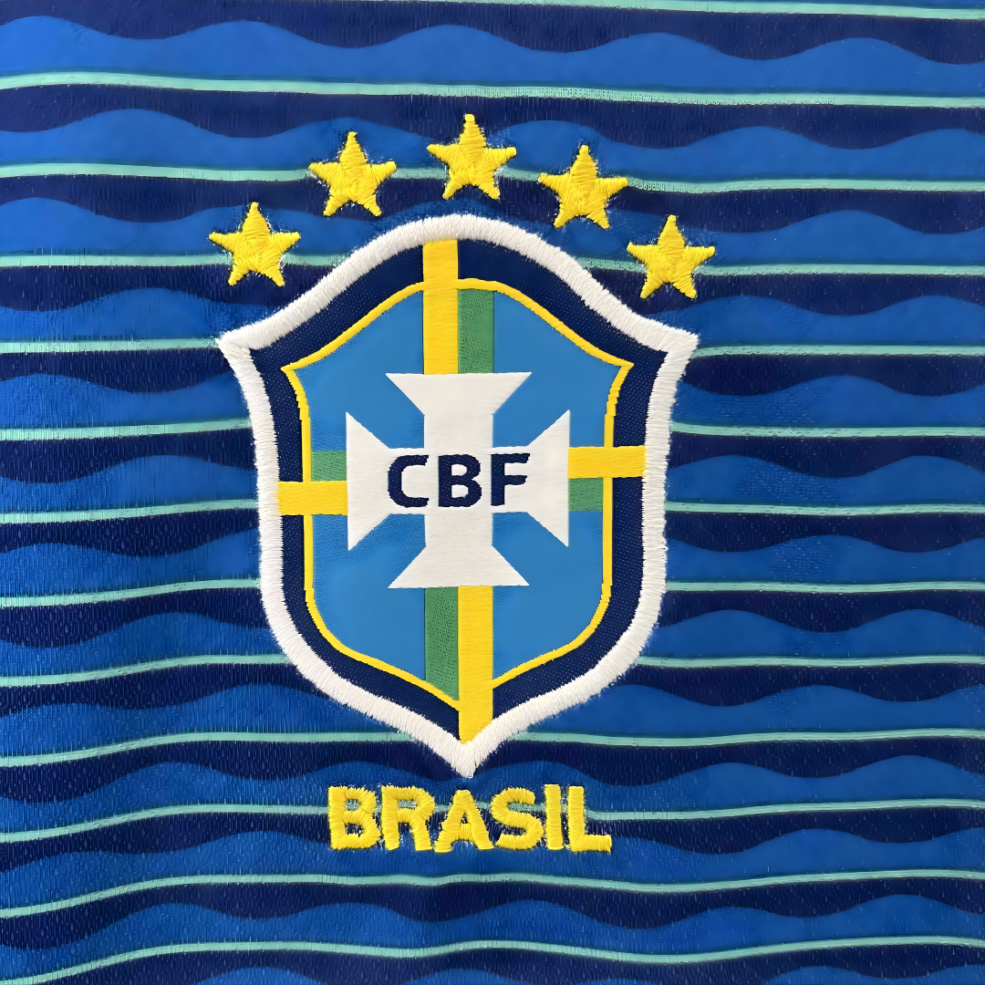 Camiseta Brasil 2025 Visita Mujer