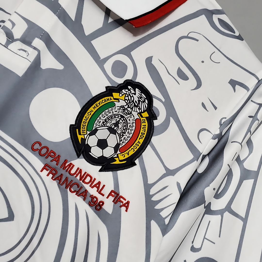 Camiseta Retro México 1998 Visita