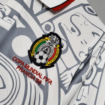 Camiseta Retro México 1998 Visita