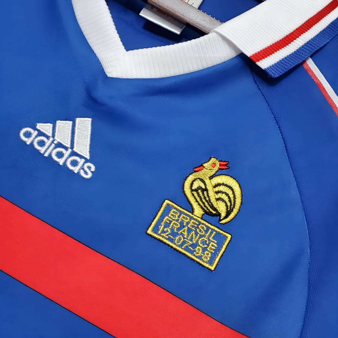 Camiseta Retro Francia 1998 Local