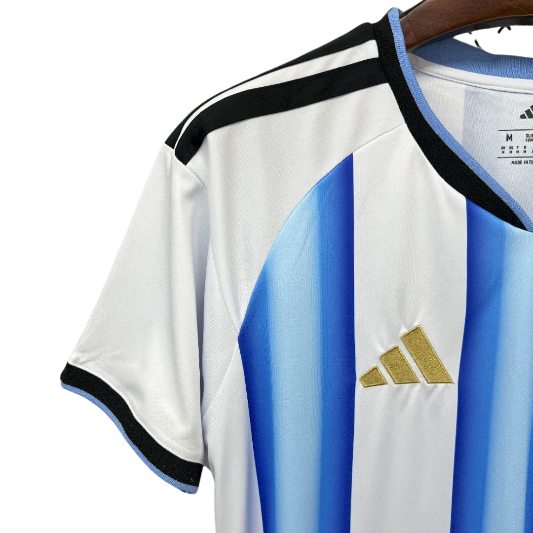 Camiseta Argentina 2026 Local + Parche de Campeón del Mundo 2022