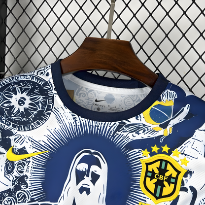 Camiseta Brasil 2025 Cristo Redentor Edition