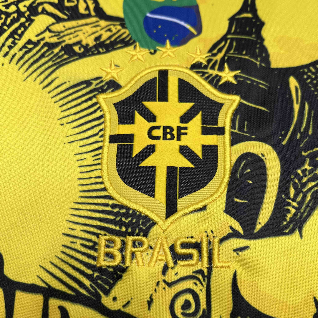 Camiseta Brasil 2024 Milagre Amarelo Edition
