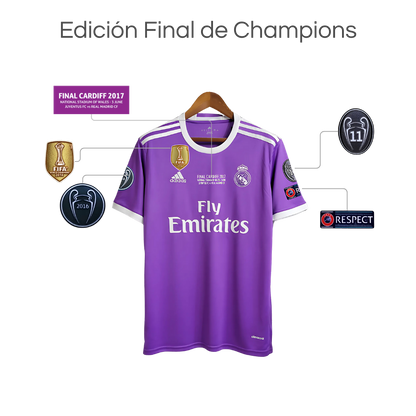 Camiseta Retro Real Madrid 16/17 Visitante