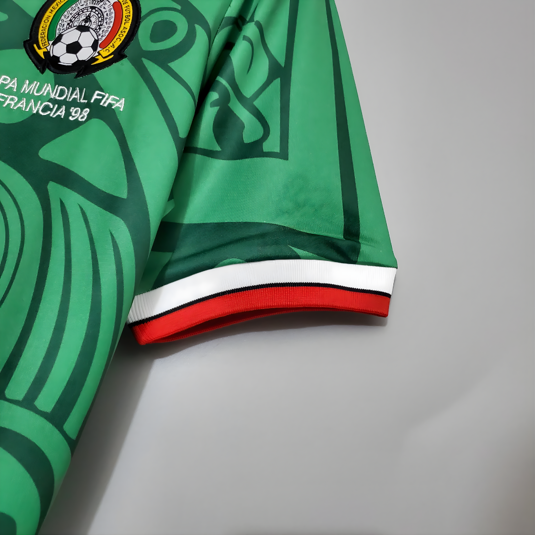 Camiseta Retro México 1998 Local
