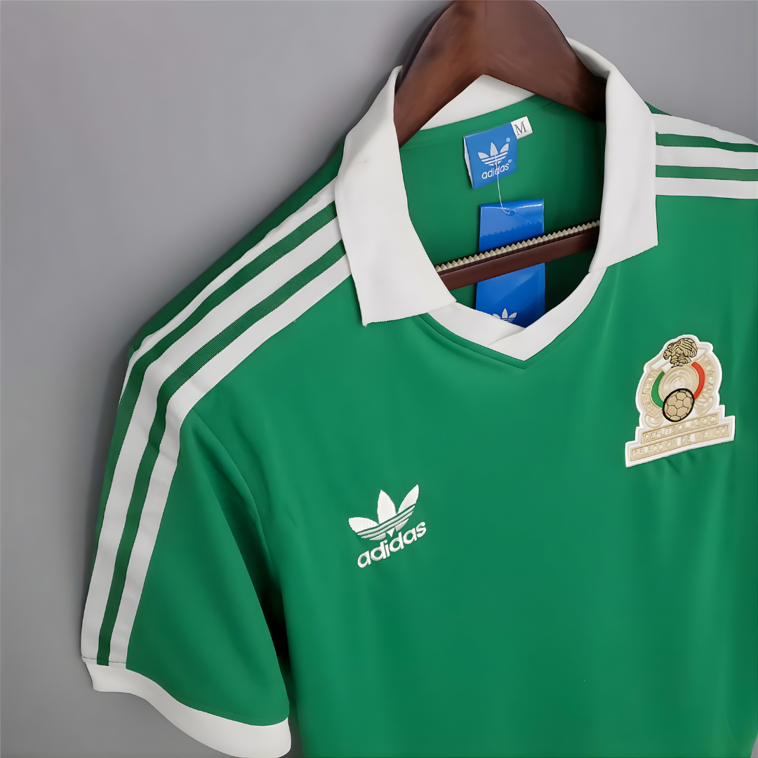 Camiseta Retro México 1986 Local