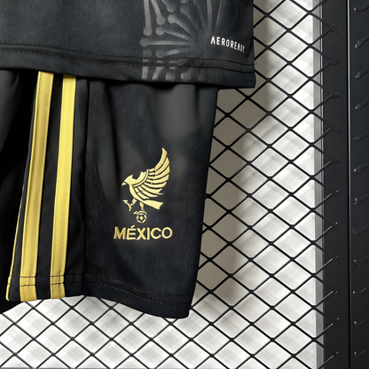 Kit Niños México 2025 Edición Especial Copa Oro - Negro