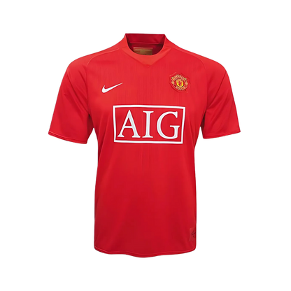 Camiseta Retro Manchester United 07/08 Local UEFA Champions League