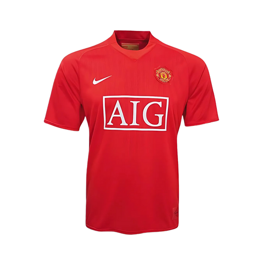 Camiseta Retro Manchester United 07/08 Local UEFA Champions League