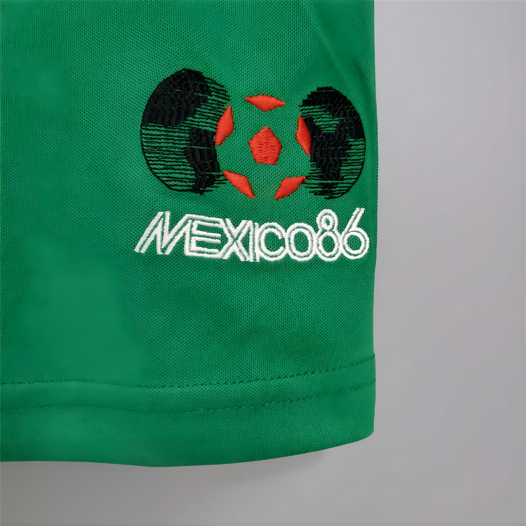 Camiseta Retro México 1986 Local