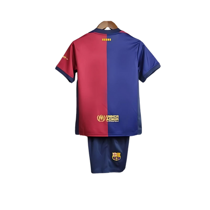 Kit Niños FC Barcelona 24/25 Local Coldplay Edition