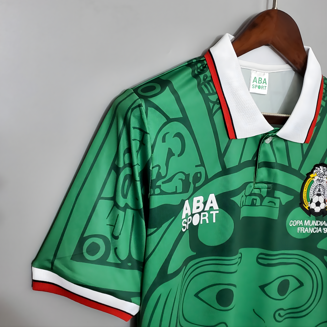 Camiseta Retro México 1998 Local
