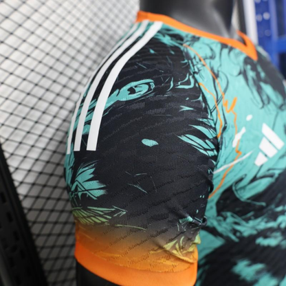 Camiseta Japón 2025 Aqua Green Warrior Edition