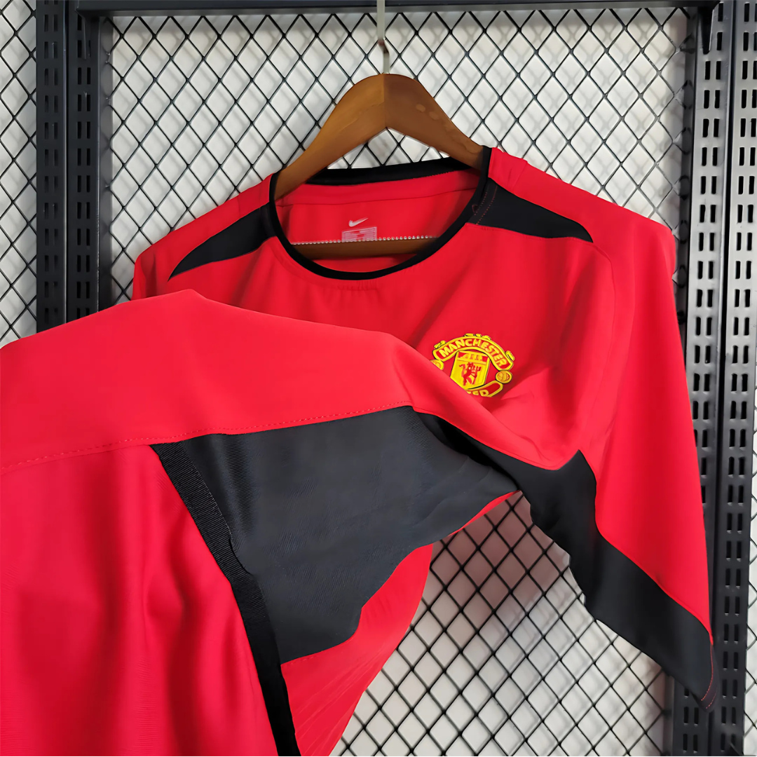 Camiseta Retro Manchester United 02/04 Local