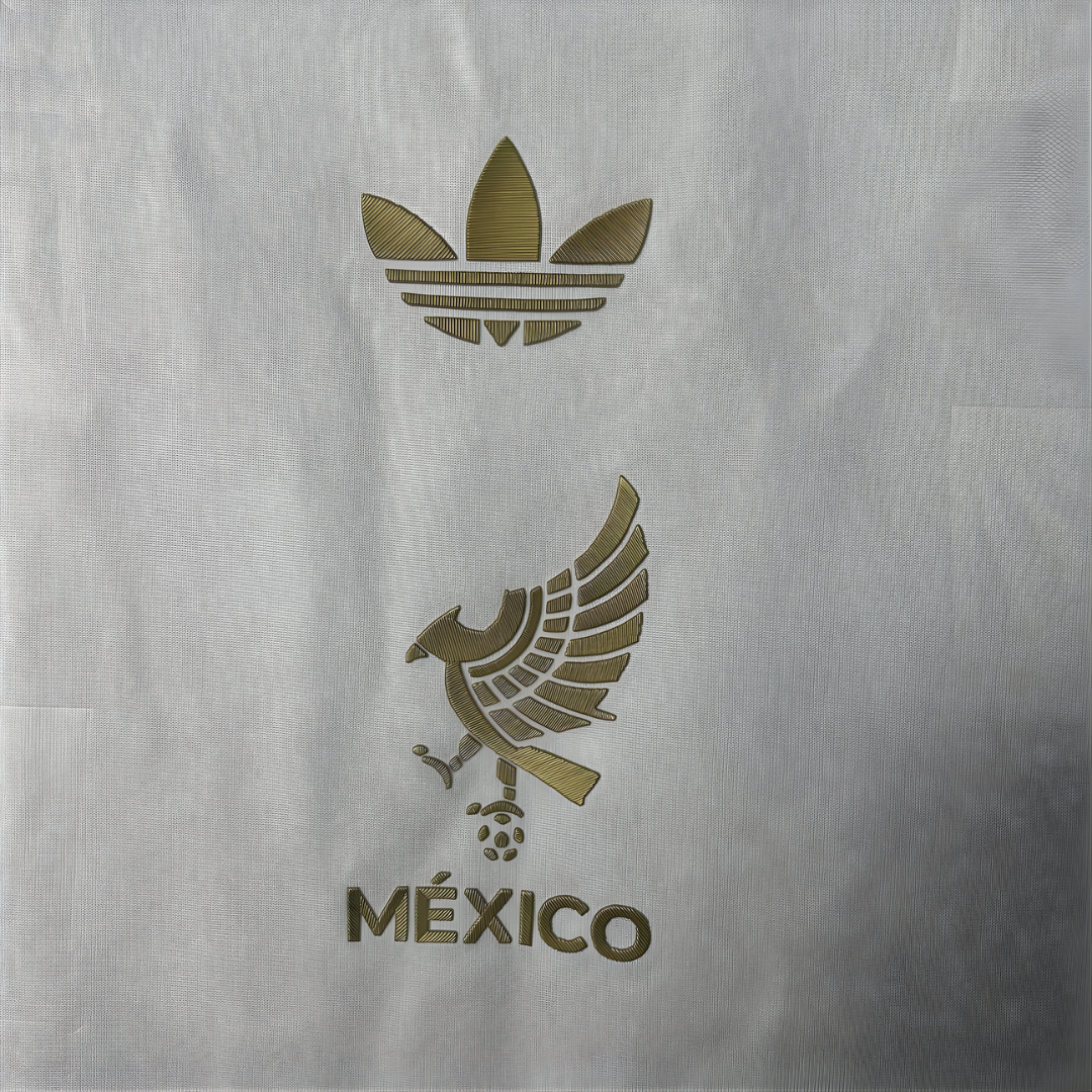 Camiseta México 2025 Edición Copa Oro - Blanco