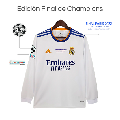 Camiseta Retro Real Madrid 21/22 Local