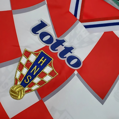 Camiseta Retro Croacia 1998 Visita