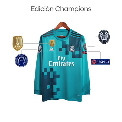 Camiseta Retro Real Madrid 17/18 Alternativa