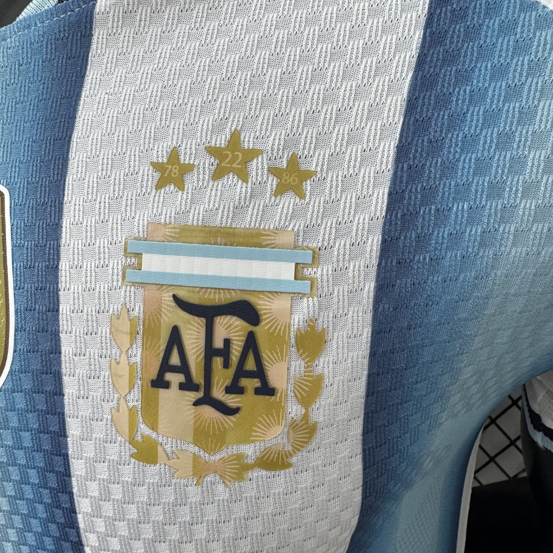 Camiseta Argentina 2026 Local + Parche de Campeón del Mundo 2022