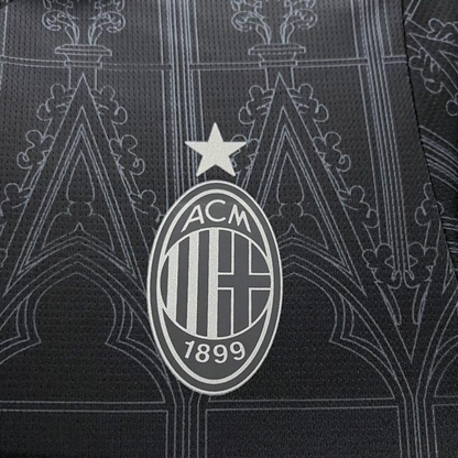 Camiseta AC Milán x Pleasure Negra 23/24