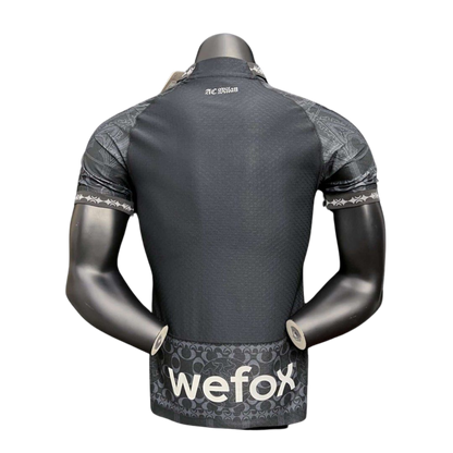 Camiseta AC Milán x Pleasure Negra 23/24