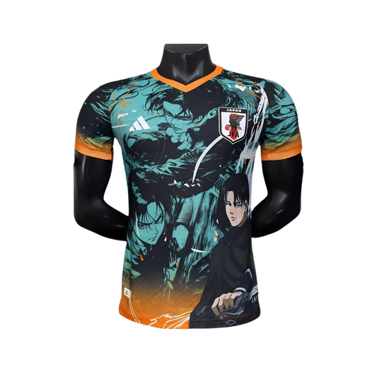 Camiseta Japón 2025 Aqua Green Warrior Edition