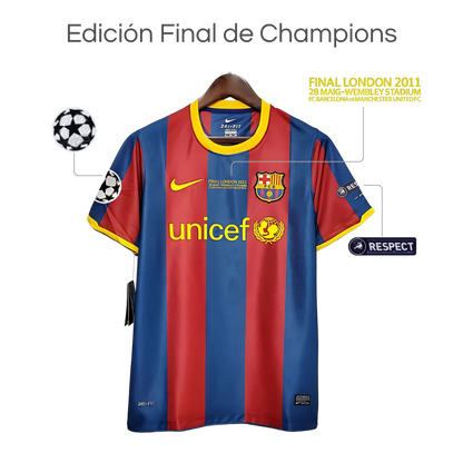 Camiseta Retro FC Barcelona 10/11 Local