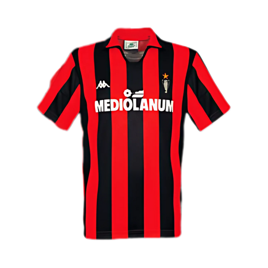 Camiseta Retro AC Milán 89/90 Local