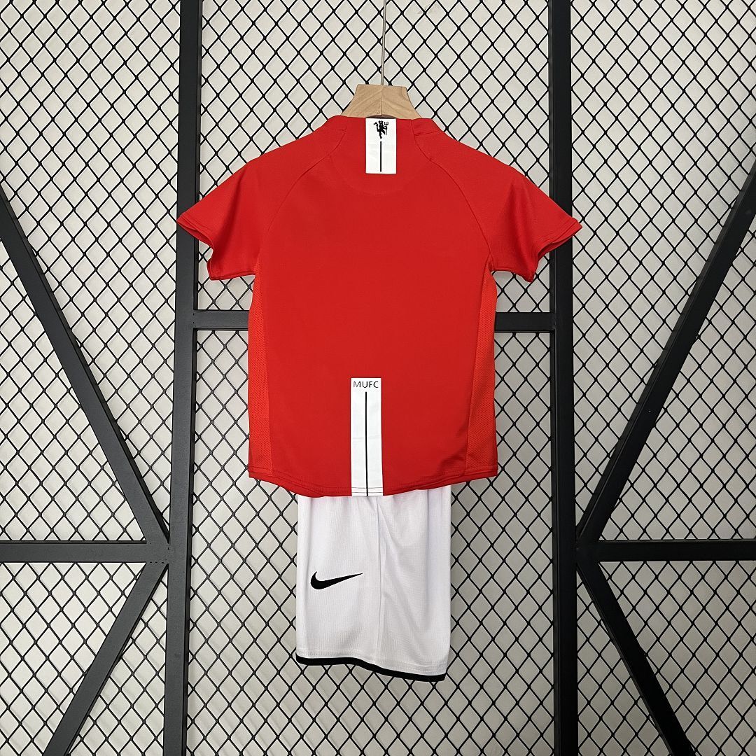 Kit Niños Manchester United 07/08 Local
