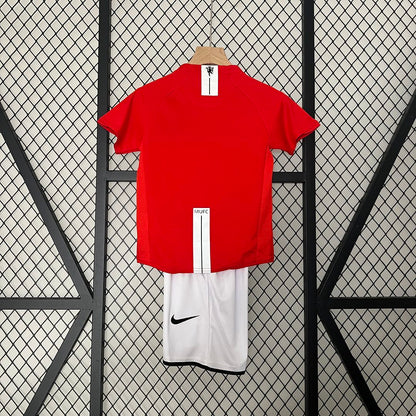 Kit Niños Manchester United 07/08 Local